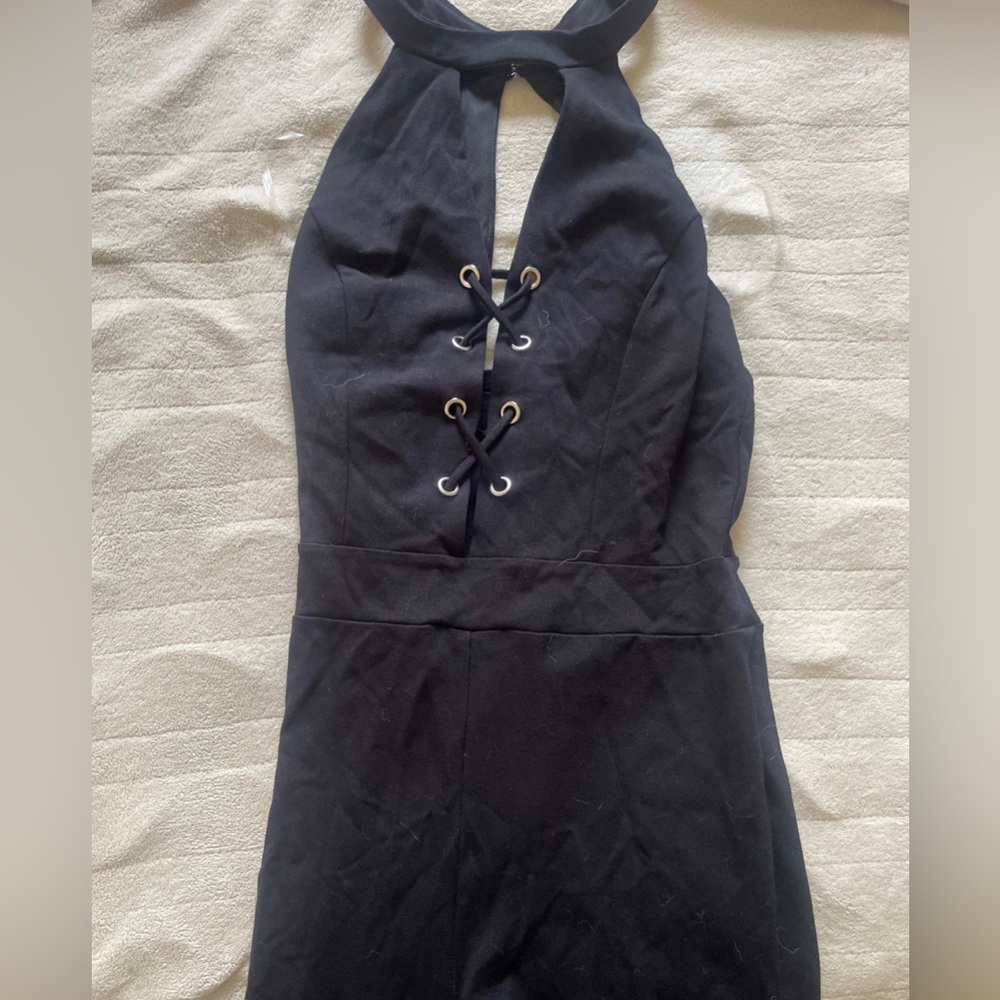 Backless jumpsuit